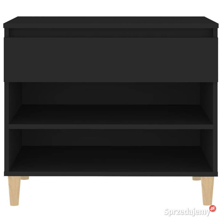 Szafka na buty czarna 70x36x60 materiał Warszawa