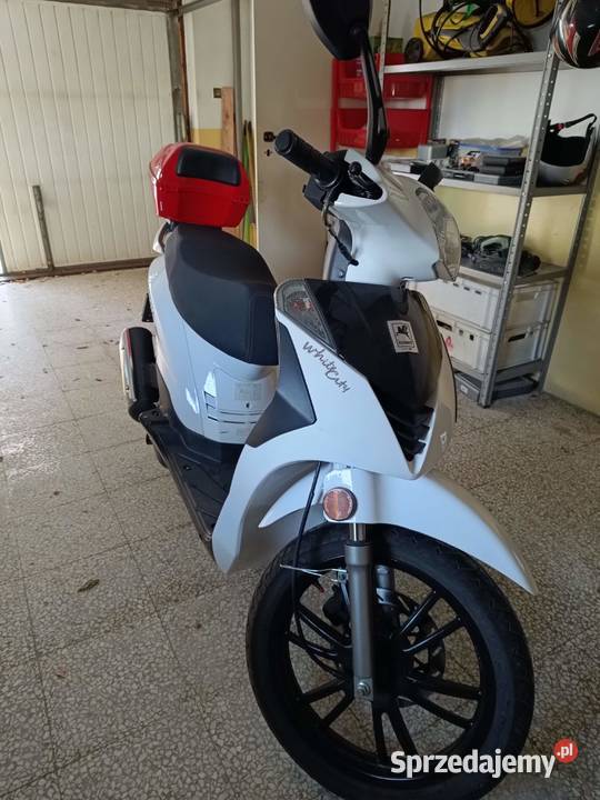 Skuter Motocykl Motor Romet Trevis 125 3 White Wieliczka