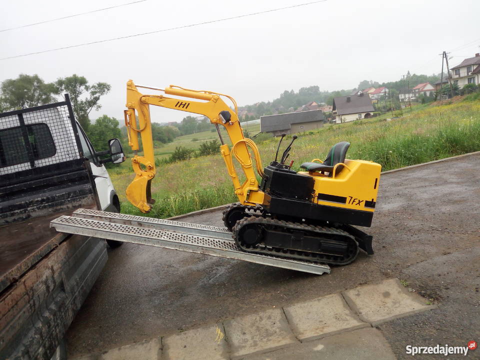 IHI minikoparka najazdy nie Maszyny budowlane Nowy Wiśnicz
