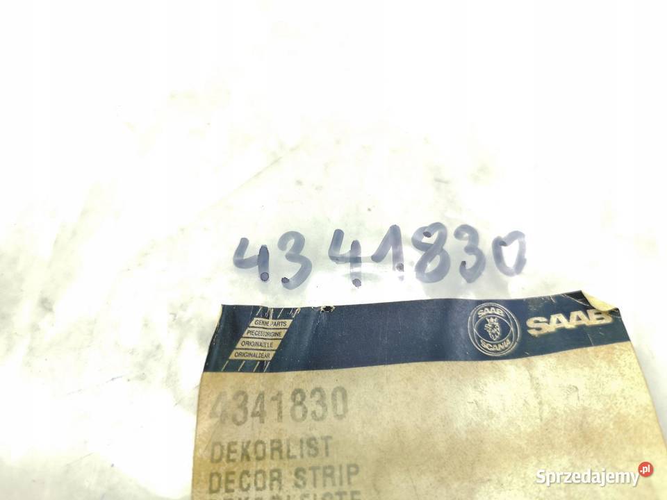 LISTWA BŁOTNIKA LEWY PRZÓD SAAB 9000 AERO 90 ASO Listwy i nakładki