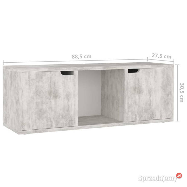 Szafka pod telewizor wzór betonu 885x275x305 RTV mazowieckie Warszawa sprzedam