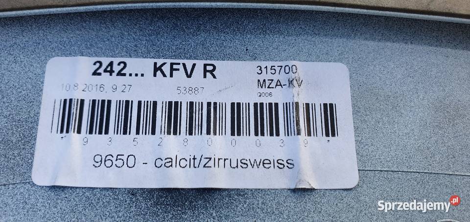 BKLASA W242 LISTWA BŁOTNIK A2428890225 Trzciel