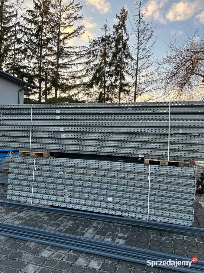 Regały magazynowe paletowe przemysłowe H450 650 Wieliczka