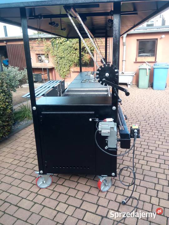 Grill cateringowy gastronomiczny gazowy węglowy wielkopolskie Damasławek