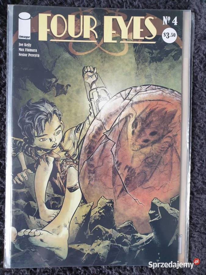 Four Eyes miniseria 4 komiksy Image USA Superbohaterowie Komiksy Gdynia