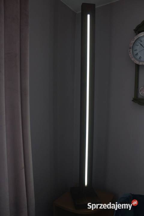 Drewniana lampa LED Lubań sprzedam