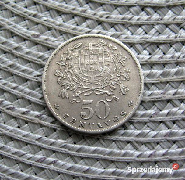 Portugalia 50 Centavos 1966r Numizmatyka Kalisz