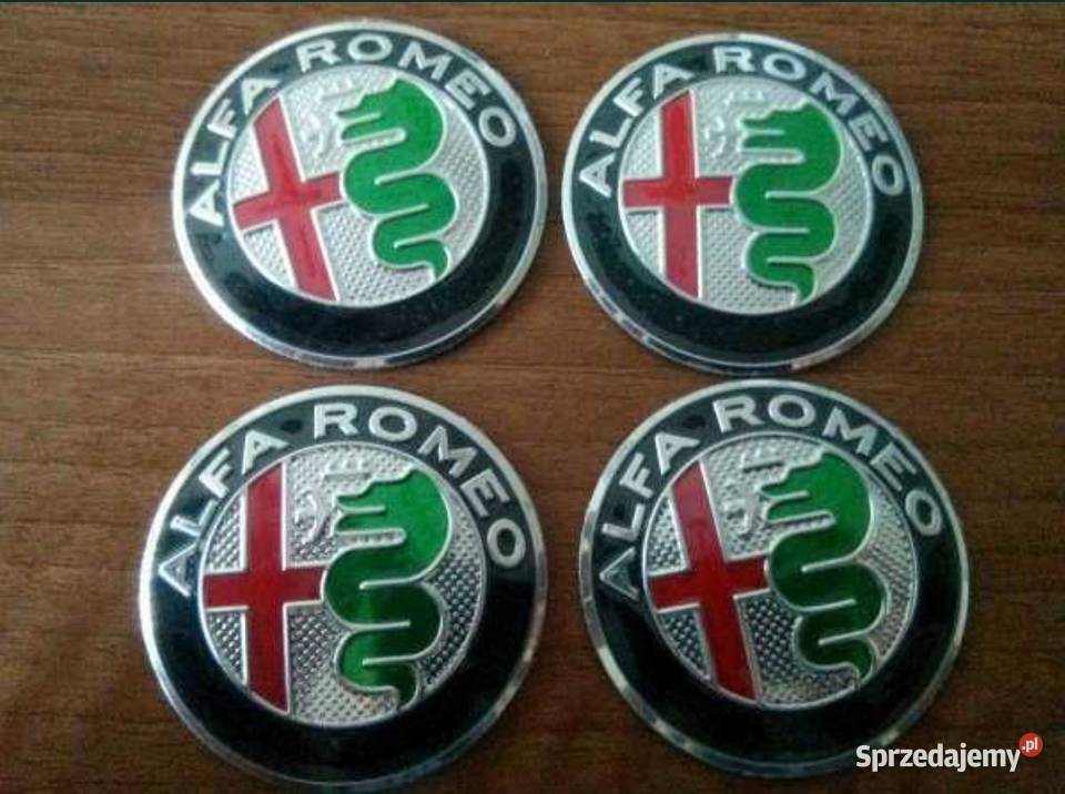 NOWY komplet znaczków Alfa Romeo 50mm Zamość sprzedam