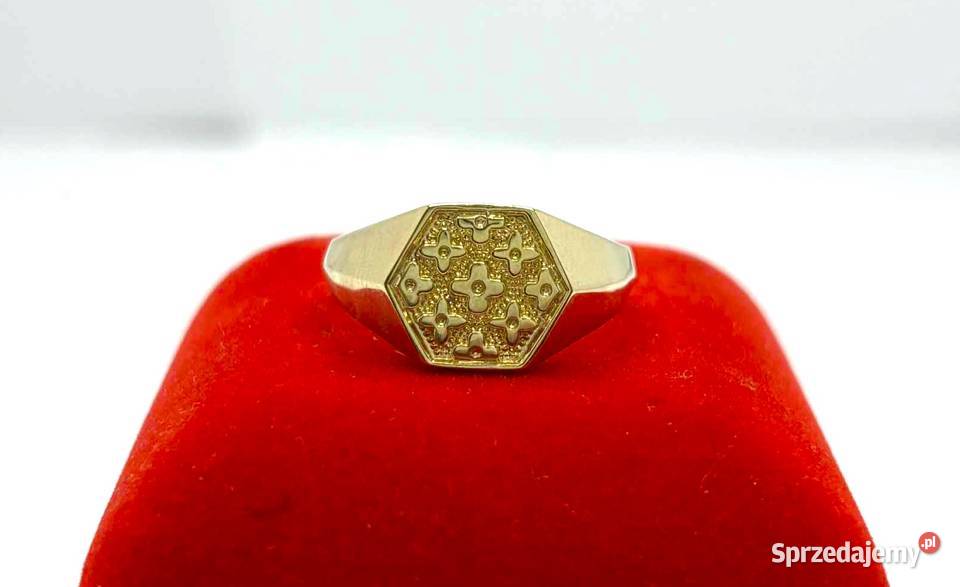Nowy Złoty Nowy Pierścionek pr 585 R16