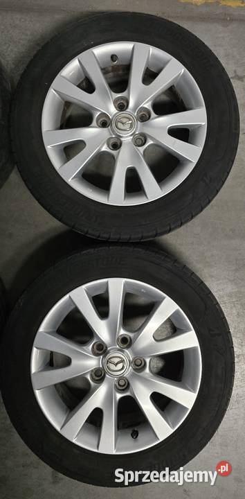 Felgi kola original Mazda 3 5 6 R16 5x1143 opony Średnica 16" mazowieckie Warszawa