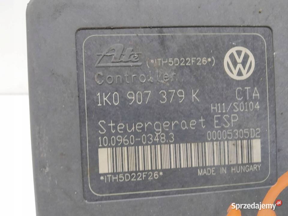 POMPA ABS 1K0614517J 1K0907379K VW Volkswagen osobowe świętokrzyskie