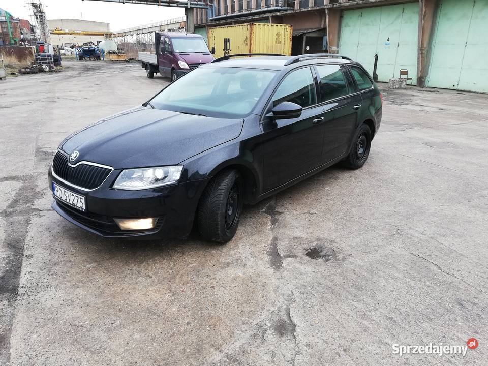 Skoda octavia 2 l TDI ksenon Led salon 2016 lakier metallic Poznań