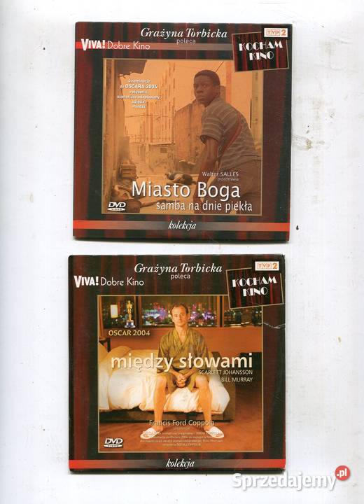 Miasto Boga Między słowami 2 filmy DVD DVD Szczecin