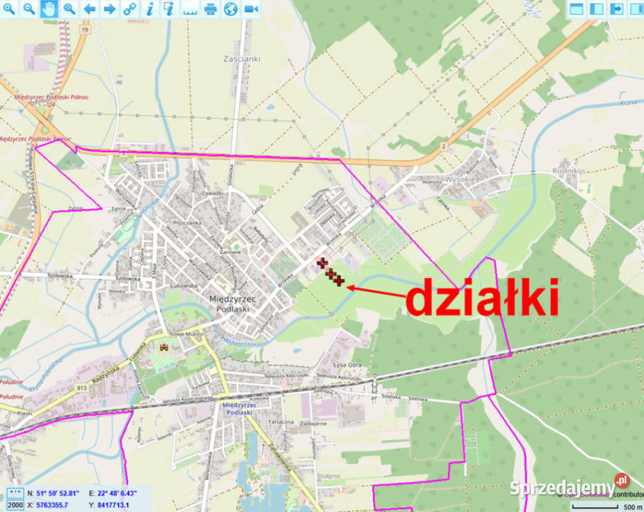 Działki przemysłowe Międzyrzec Podlaski