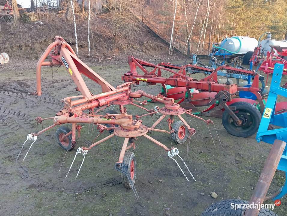 Przewracarka przetrząsarka do siana fahr nieuszkodzony