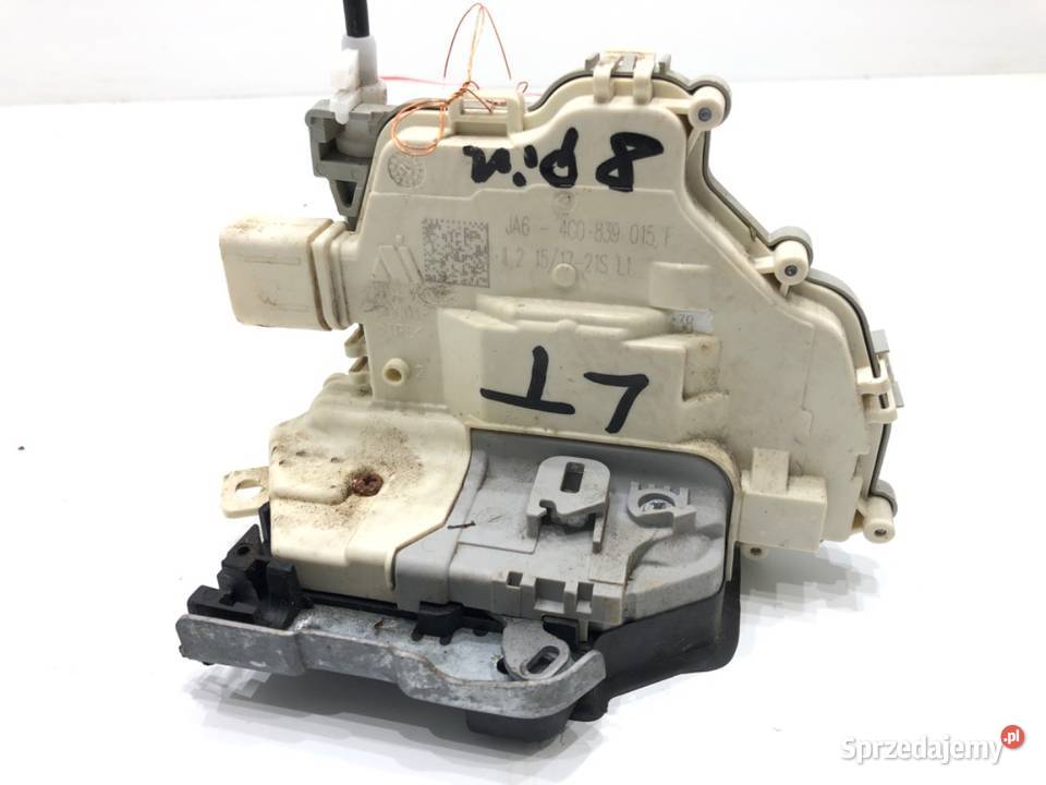ZAMEK DRZWI LEWY TYŁ AUDI A4 B9 Kombi 4G0839015F podkarpackie sprzedam