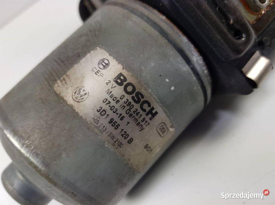 MECHANIZM WYCIERACZEK PRZÓD VOLKSWAGEN PHAETON Pozostałe Lipno