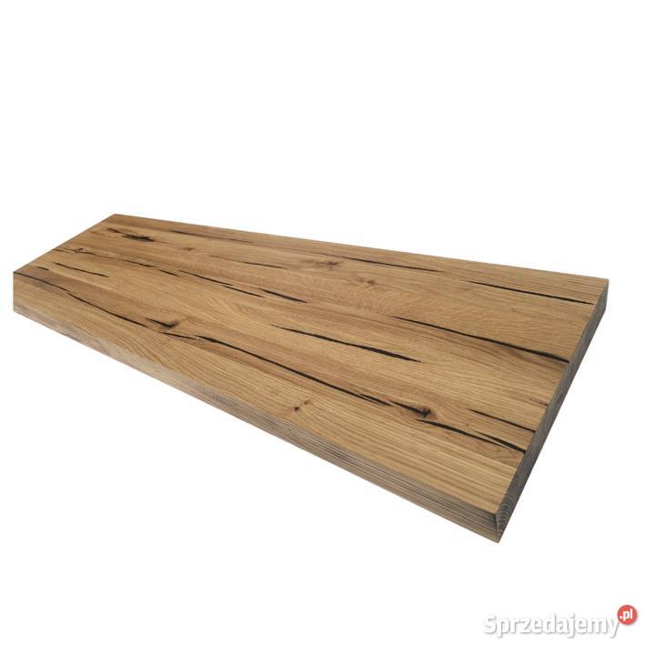 Stopień Drewniany Prosty Dębowy z Przelotami Schody wewnętrzne sprzedam