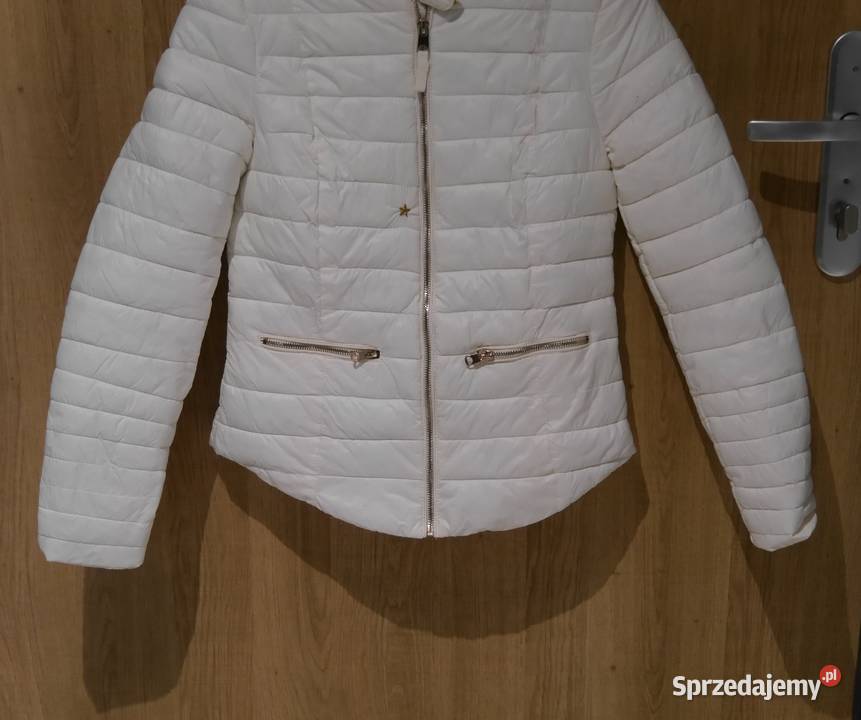 Bershka świetna śmietankowa kurtka 34 XS Wrocław