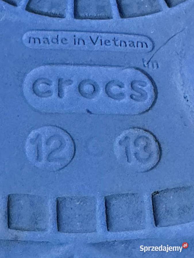 Clapki dziecko Crocs Baya Clogr1213 Rozmiar 12 Łódź