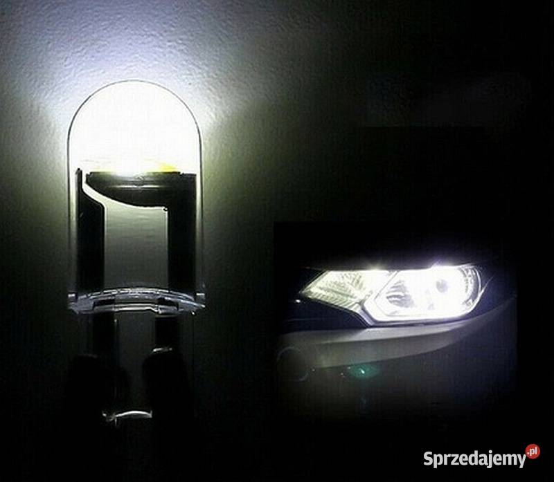 Żarówka LED W5W T10 6000k CANBUS BIAŁA śląskie