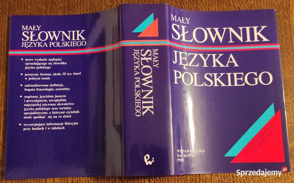 Idealny stan Elżbieta Sobol i in Mały słownik Rok wydania 1993 mazowieckie Warszawa sprzedam
