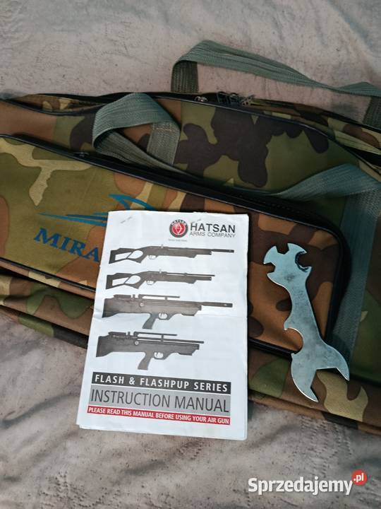 Wiatrówka PCP Hatsan flashpup 55 mazowieckie sprzedam
