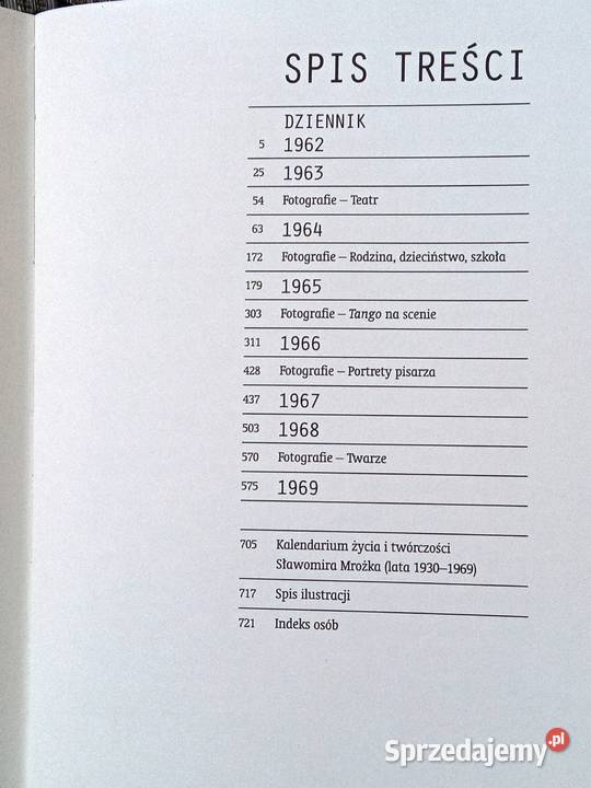 Książka Sławomir Mrożek Dziennik t 1 Legionowo