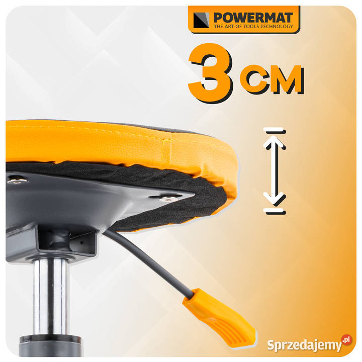 siedzisko warsztatowe teleskopowe 400520mm Pojemniki warsztatowe Motoryzacja Katowice