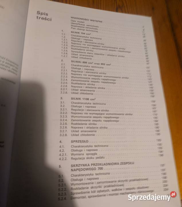 Sprzedam książki napraw do samochodów i ciągnika