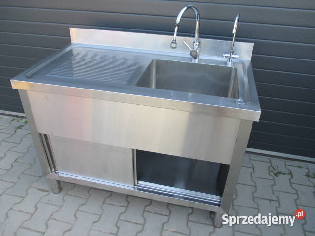 Zlew Gastronomiczny 1 Komorowy Drzwi Suwane Ostrów Wielkopolski