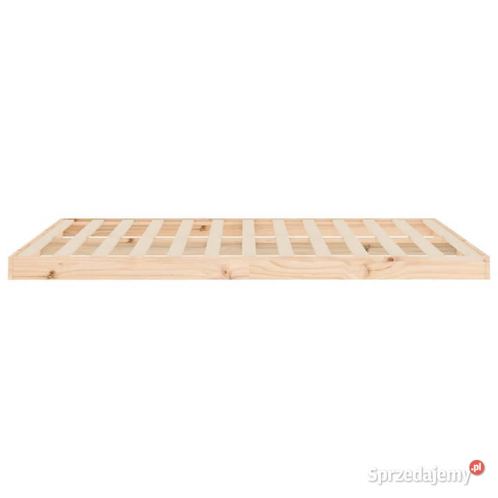 Rama łóżka lite drewno sosnowe 135x190 WM823469 193cm Warszawa