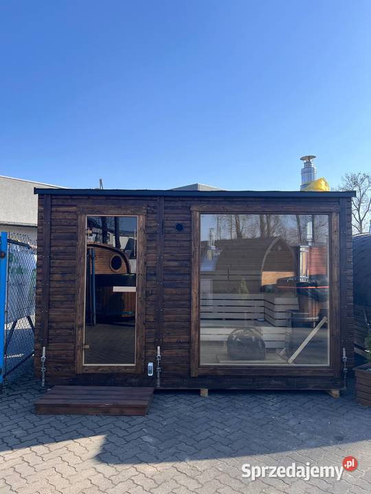 Sauna Ogrodowa LOFT RĘKI 4 m PANORAMA Białystok