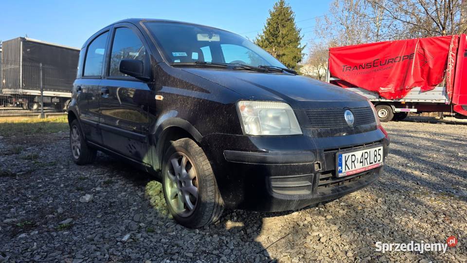FIAT PANDA 2007 BENZYNA 11 nieuszkodzony Kraków