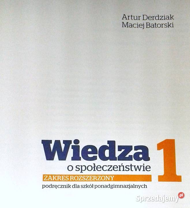 Ciekawi świata 1 Wiedza o społeczeństwie Artur Chełm