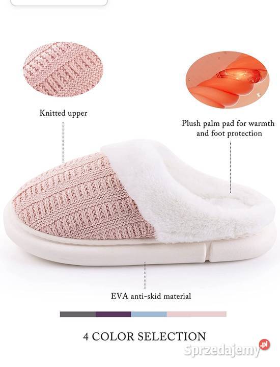 Kapcie bambosze damskie mięciutkie Białystok