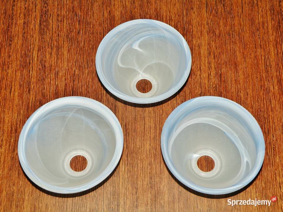 3 klosze szklane masywne  16 x 105 E14 kujawsko-pomorskie Bydgoszcz