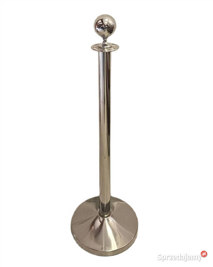 Słupek chromowany do sznura SŁUPEK ODGRADZAJĄCY Pszczyna