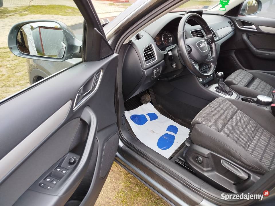 Audi Q3 Quattro STronic 20 TDI welurowa tapicerka Białystok