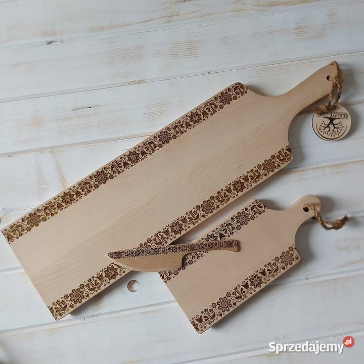 Zestaw Desek Do Serwowania Długa Deska 65 w Tworkowa