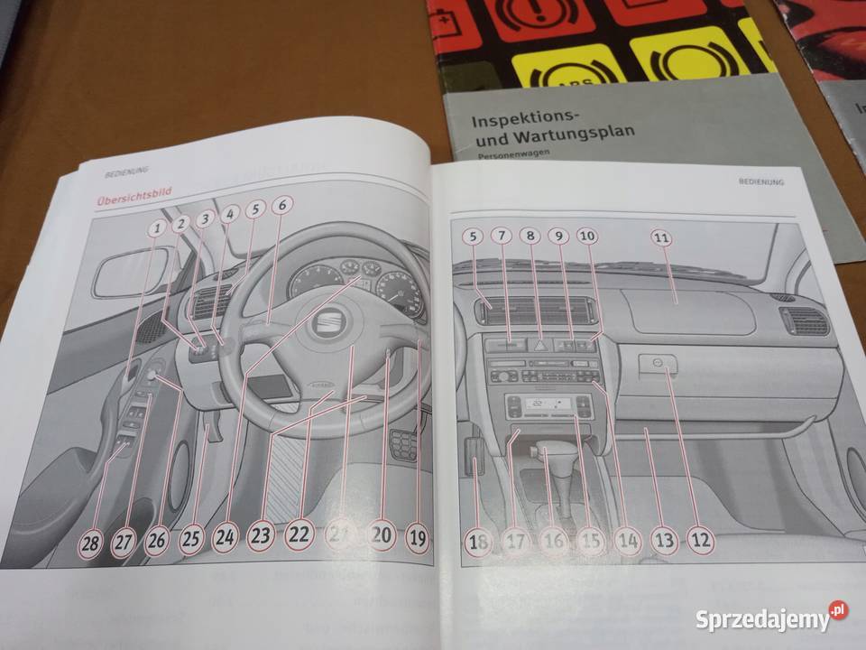 SEAT LEON Instrukcja Obsługi Książka Serwisowa Łódź