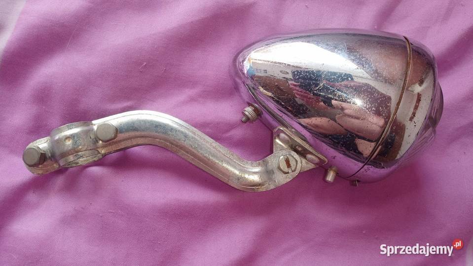 Stara piękna lampa rowerowaprl Szczebrzeszyn