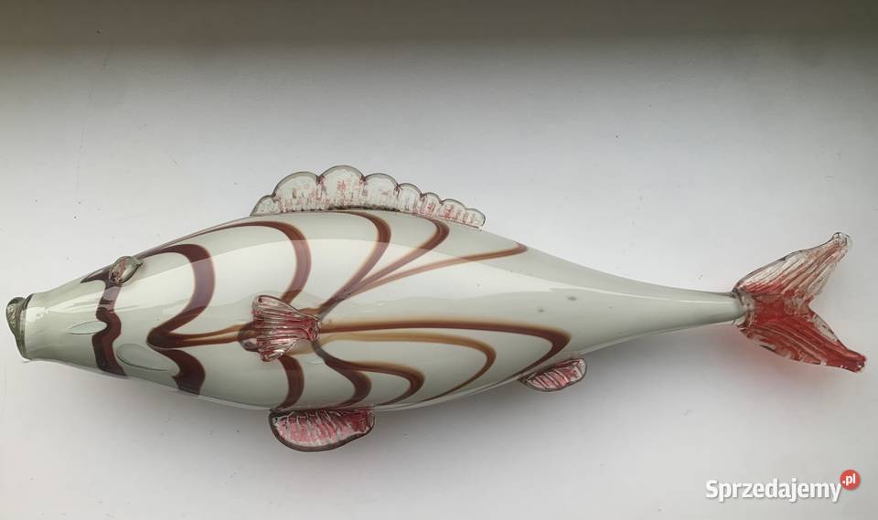 Ryba szklana PRL Łowicz
