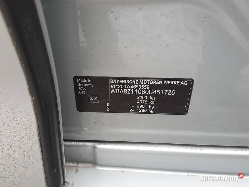 Sprzedam Bmw gt3 325d Piła