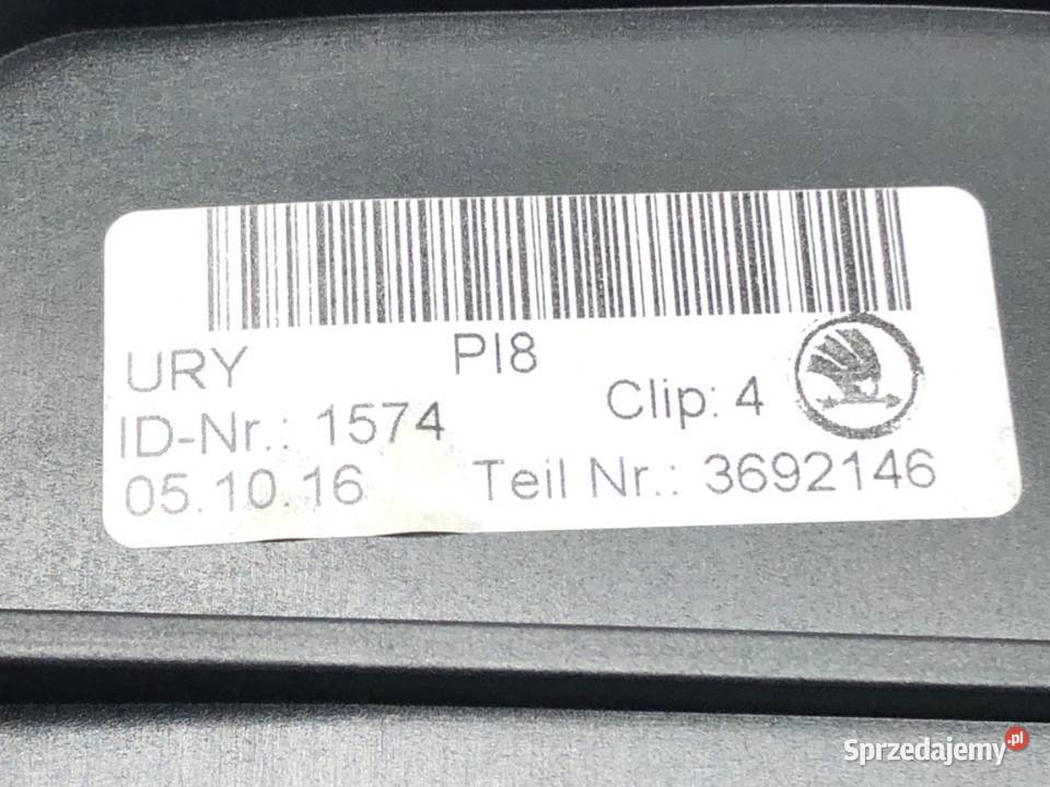 PODŁOKIETNIK SKODA OCTAVIA III Kombi