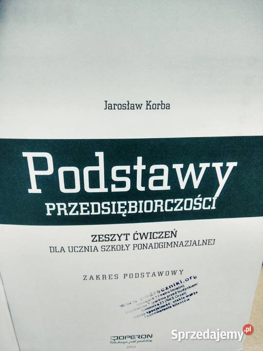 Podstawy przedsiębiorczości Ciekawi świata Warszawa
