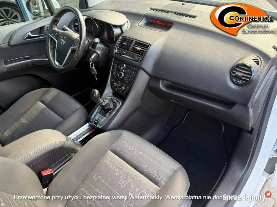 Opel Meriva Bogate wyposażenie II 2010 manualna Żory