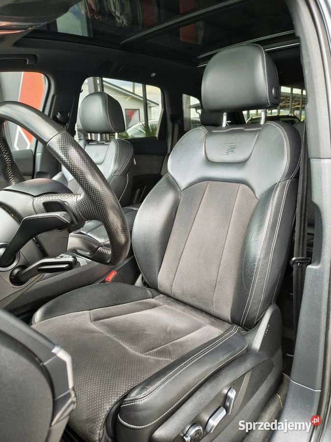 Audi Q7 Salon Matrix Automat SLINE Perfekcyjny elektryczne lusterka podkarpackie Zarszyn