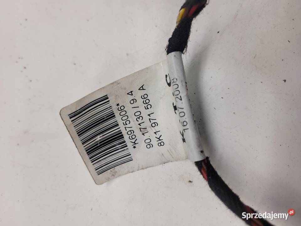 WIĄZKA NAGRZEWNICY AUDI A4 B8 A5 8K1971566A