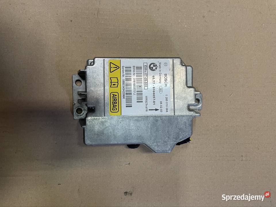 9166057 moduł sensor airbag Bmw 3 e90 e91 e92 1 Szczecin